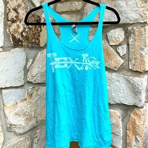 TEXAS ladies muscle tank